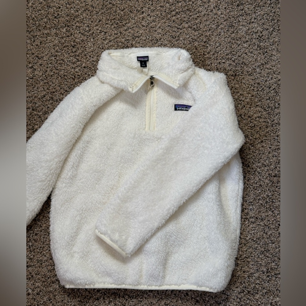 Patagonia Cream Fleece Jacket